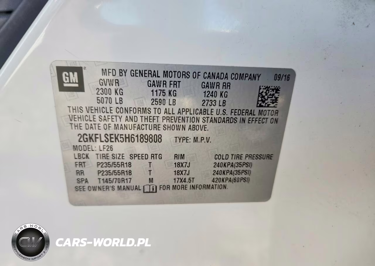2017 GMC Terrain Sle VIN:2GKFLSEK5H6189808 - 12