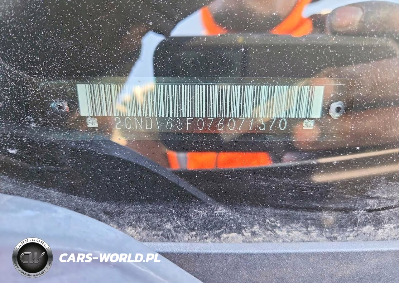 2007 Chevrolet Equinox Lt VIN:2CNDL63F076071370 - 13