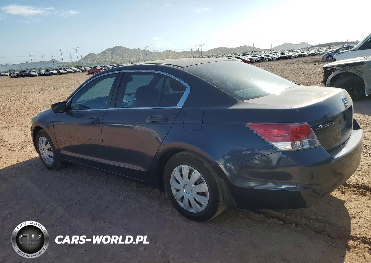 2009 Honda Accord Lx VIN:JHMCP26399C011272 - 2