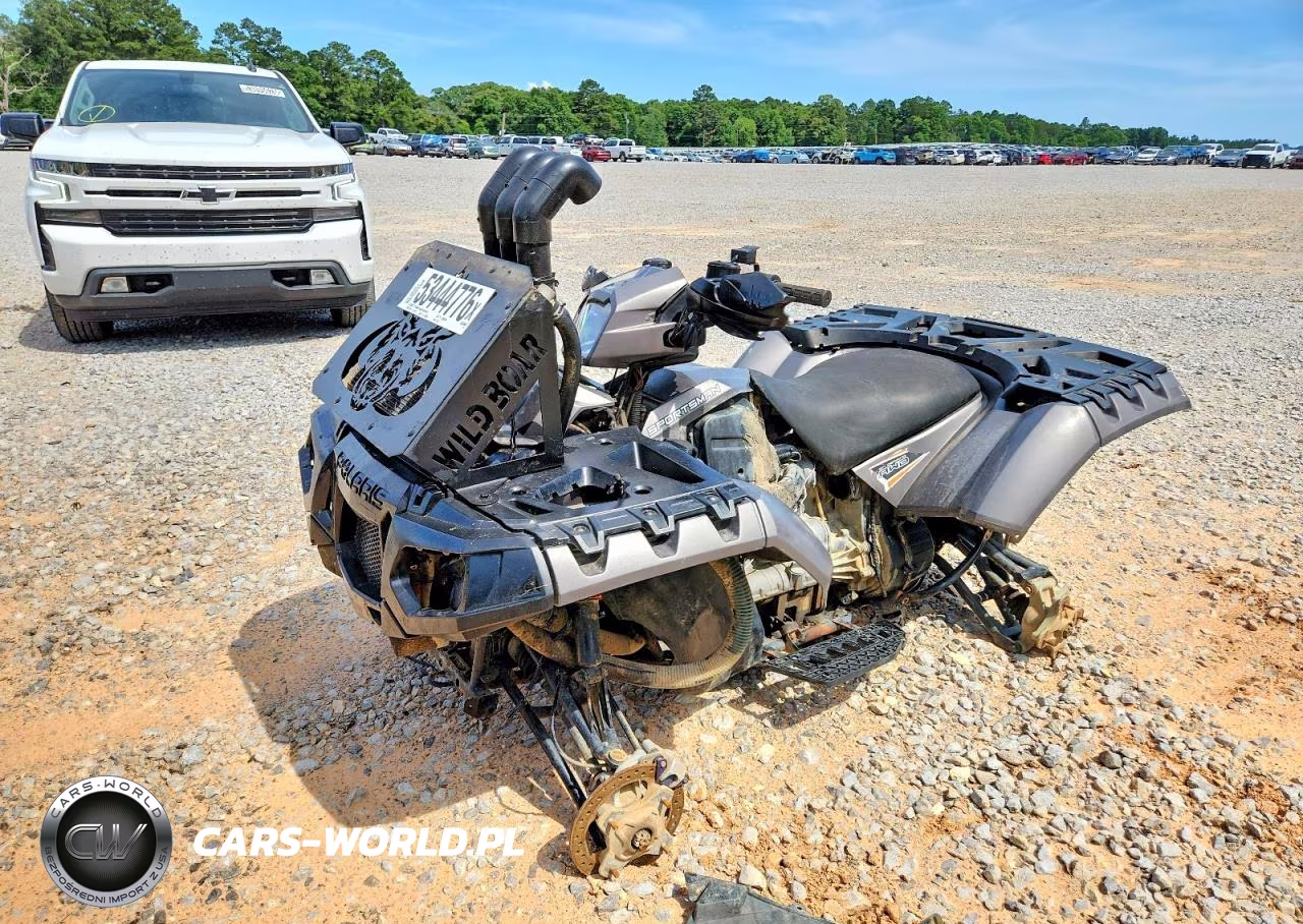 2015 Polaris Sporstman Atv VIN:4XASKE858FA221521 - 2