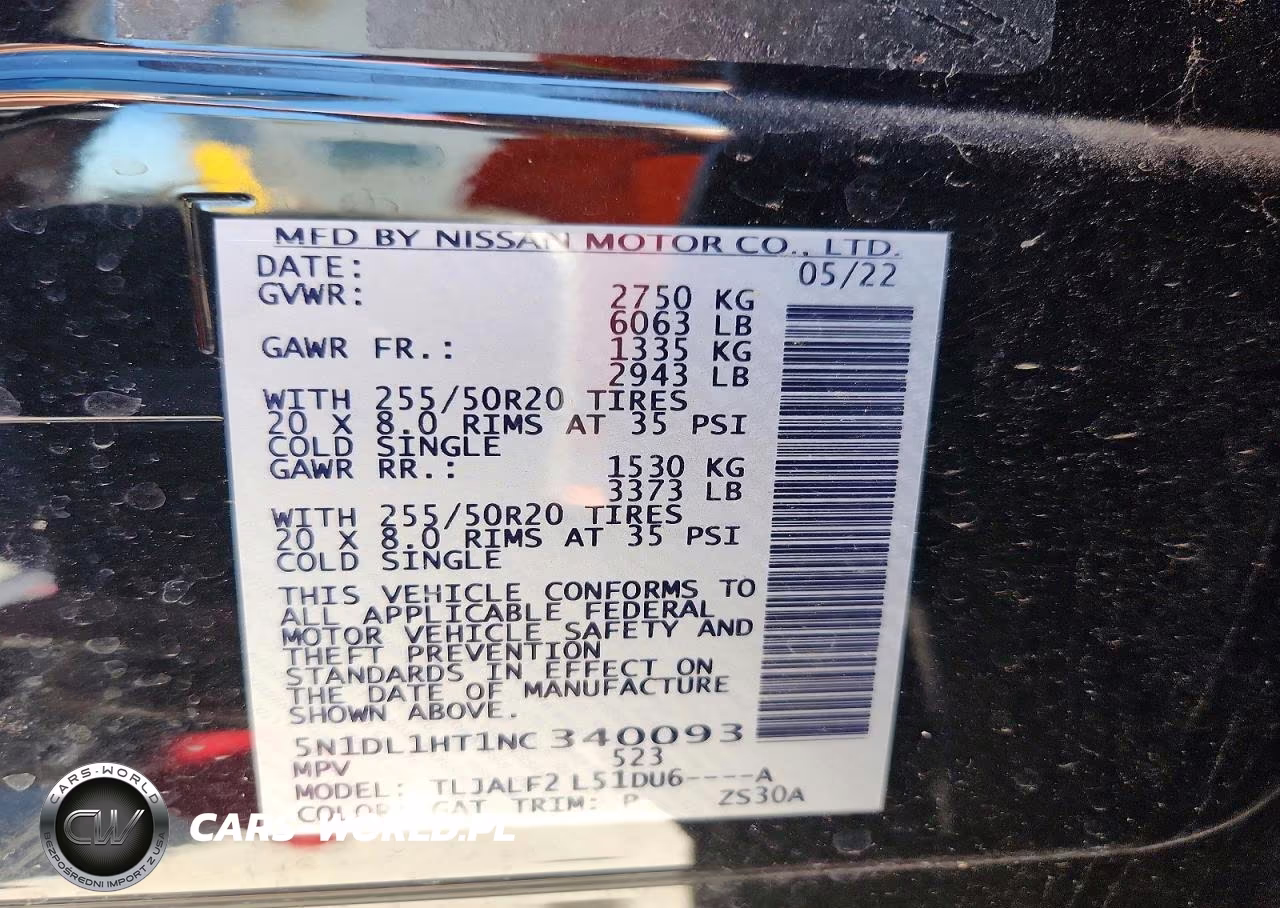 2022 Infiniti Qx60 Autograph VIN:5N1DL1HT1NC340093 - 14