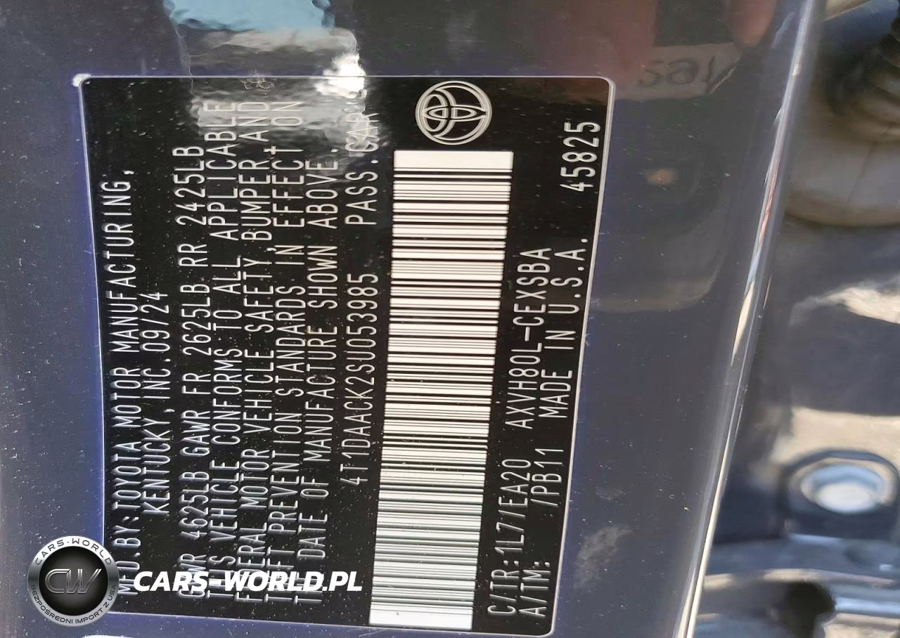2025 Toyota Camry Se VIN:4T1DAACK2SU053985 - 12