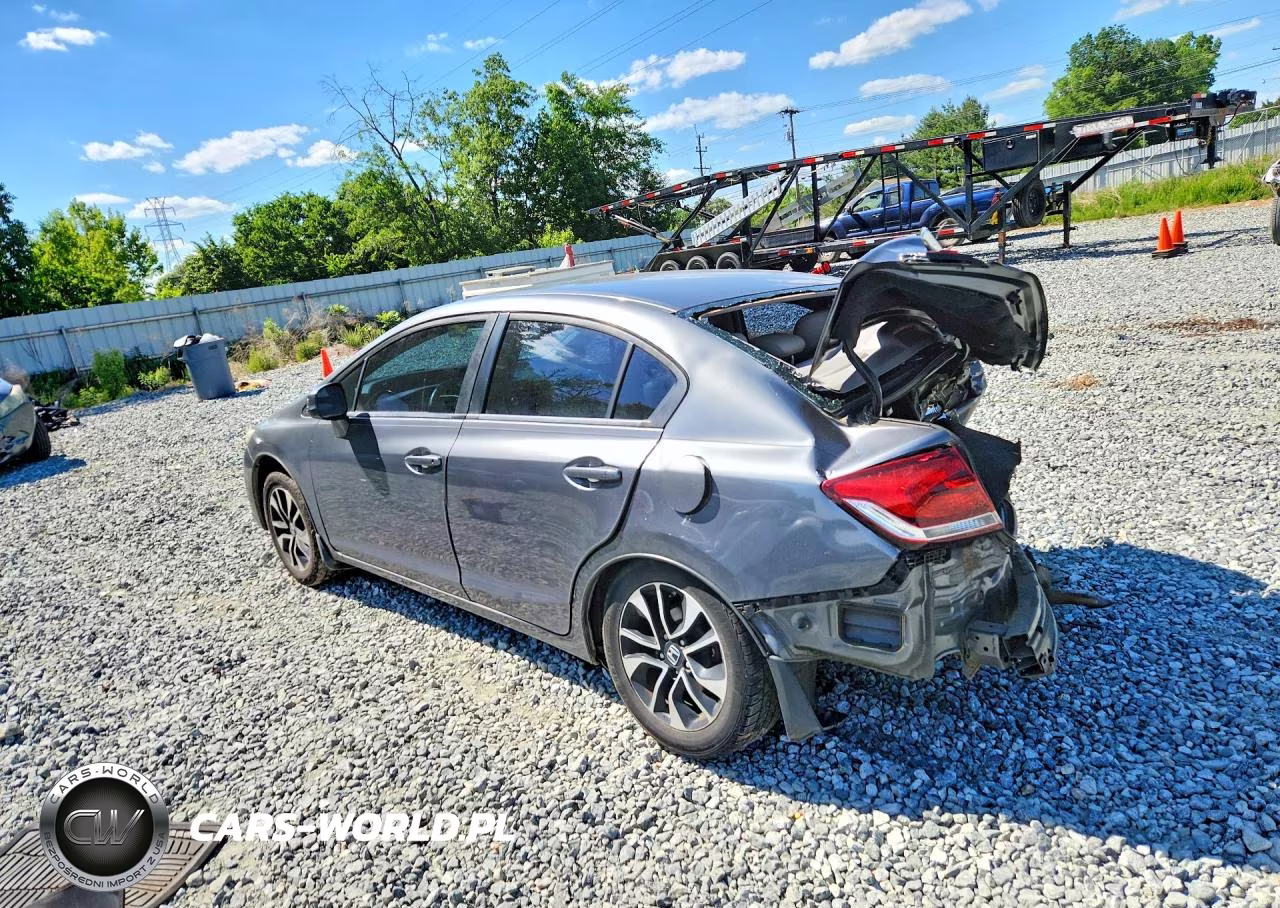 2013 Honda Civic Exl VIN:19XFB2F96DE050016 - 2