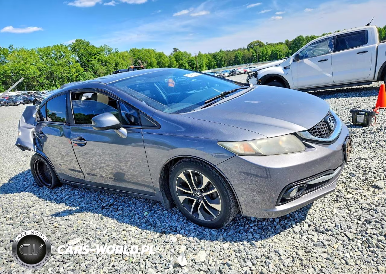 2013 Honda Civic Exl VIN:19XFB2F96DE050016 - 4