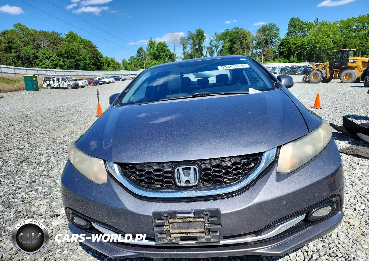 2013 Honda Civic Exl VIN:19XFB2F96DE050016 - 5