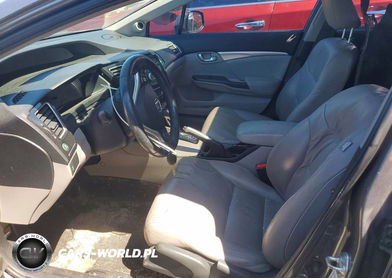 2013 Honda Civic Exl VIN:19XFB2F96DE050016 - 7
