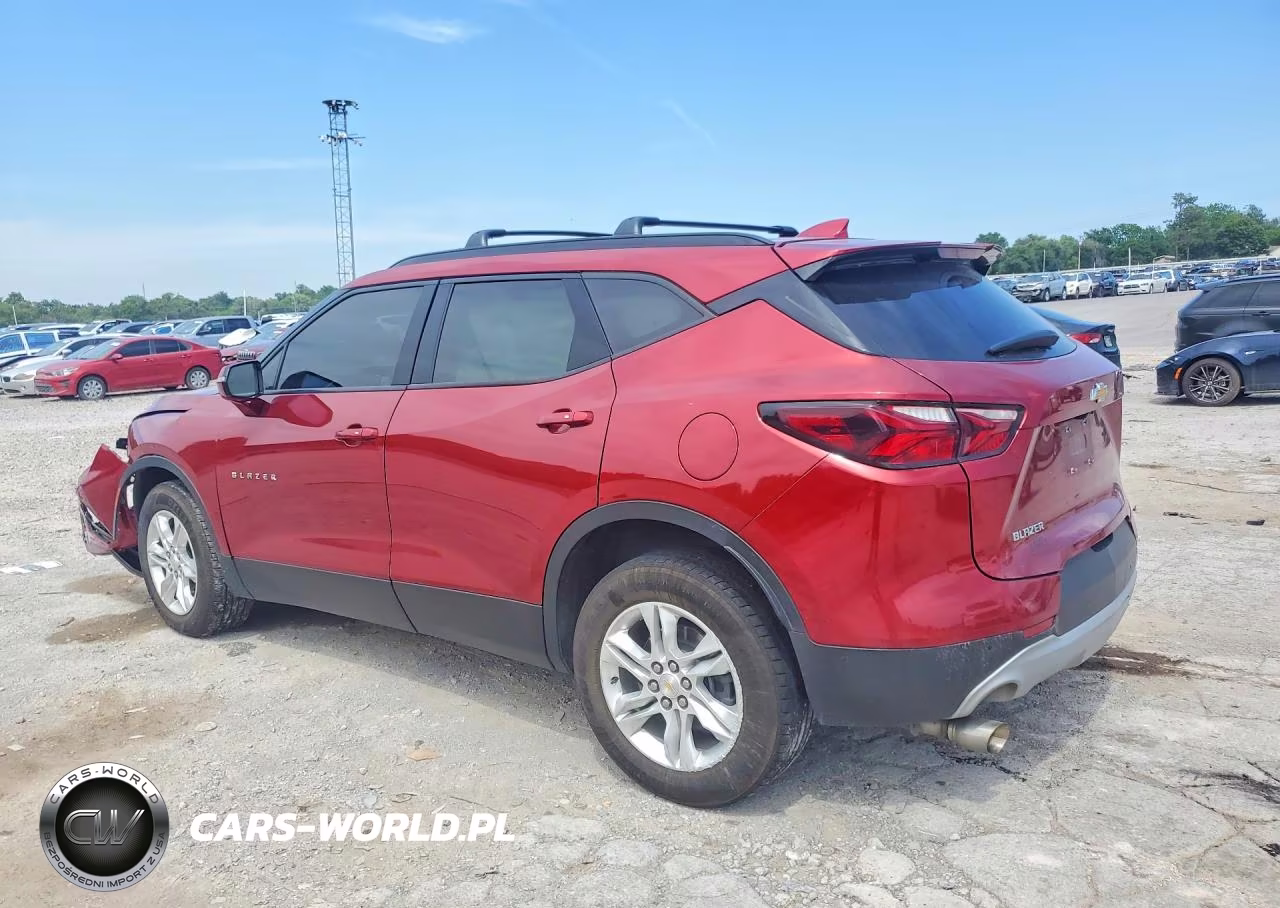 2021 Chevrolet Blazer 3Lt VIN:3GNKBDRS3MS574578 - 2