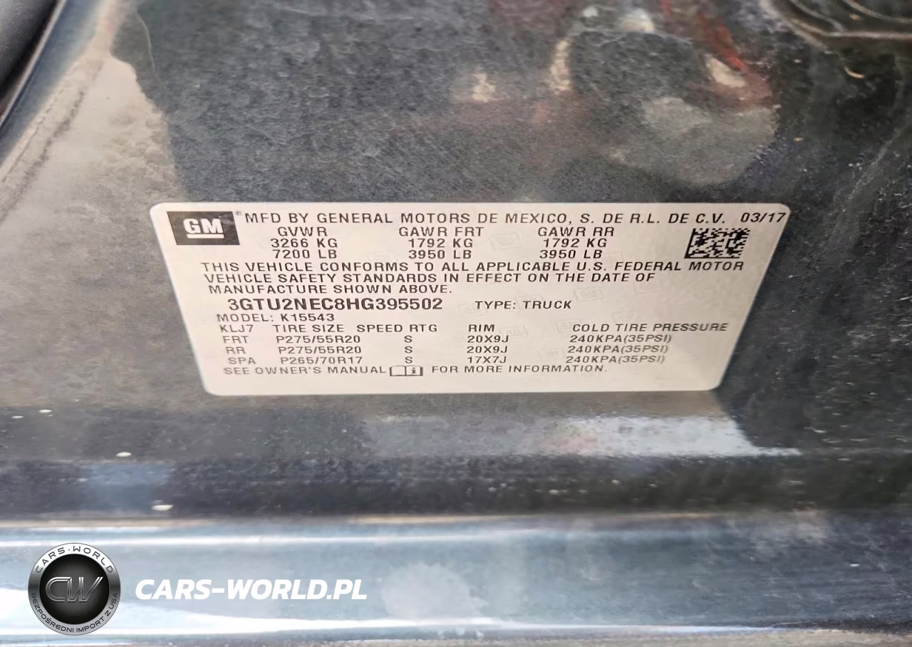 2017 GMC Sierra K1500 Slt VIN:3GTU2NEC8HG395502 - 12