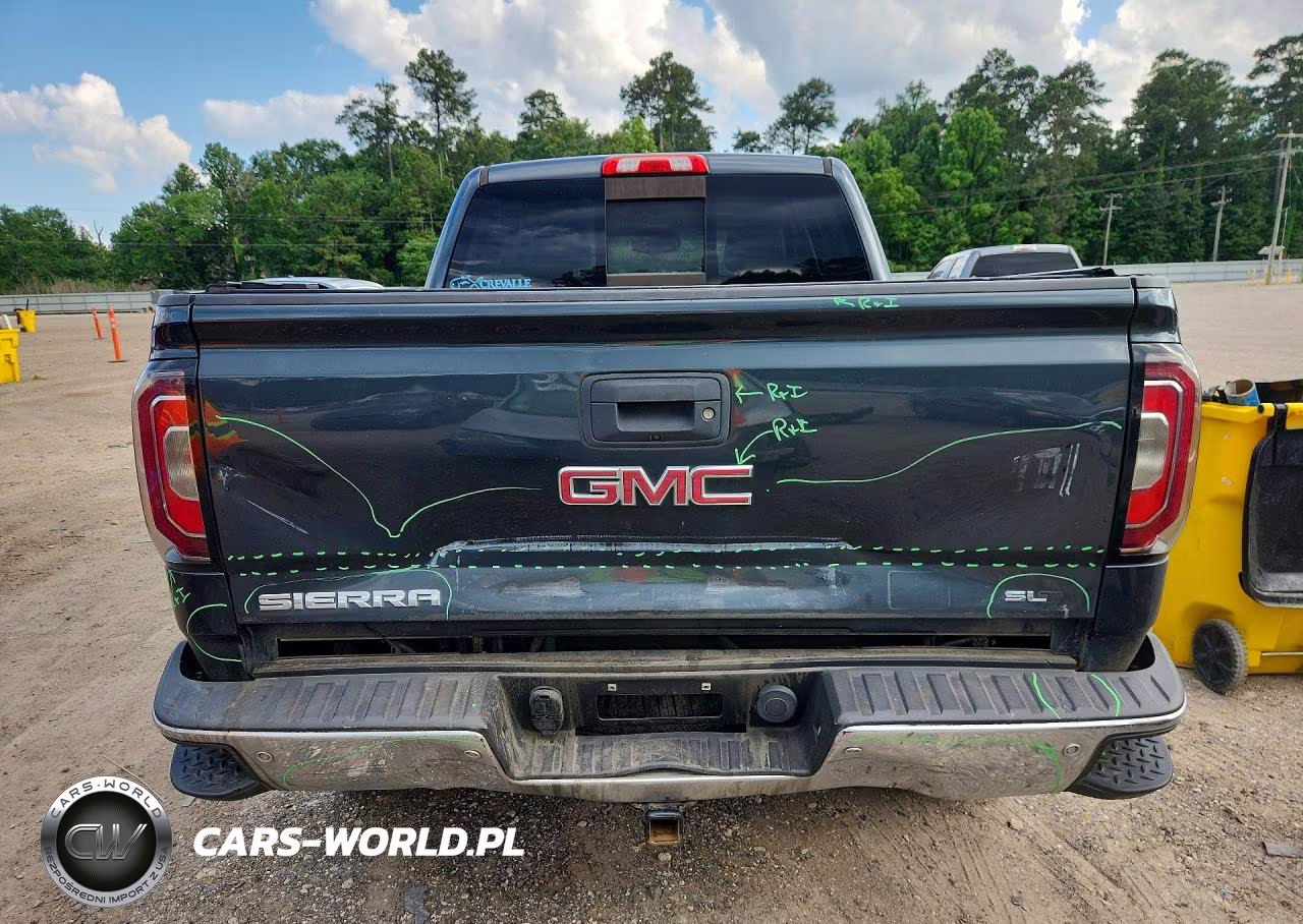 2017 GMC Sierra K1500 Slt VIN:3GTU2NEC8HG395502 - 6