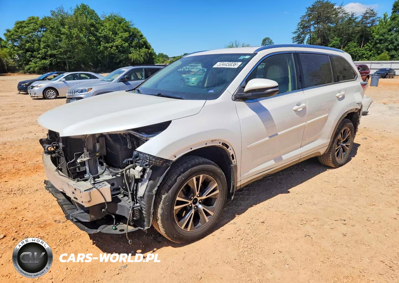 2016 Toyota Highlander Xle – zdjęcie 1 z 14