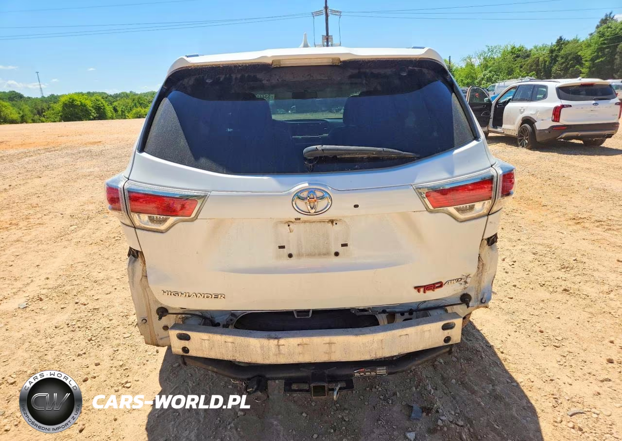 2016 Toyota Highlander Xle VIN:5TDJKRFH3GS289088 - 6