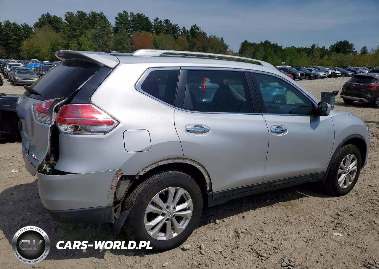 2014 Nissan Rogue Sv VIN:5N1AT2MK9EC753482 - 3