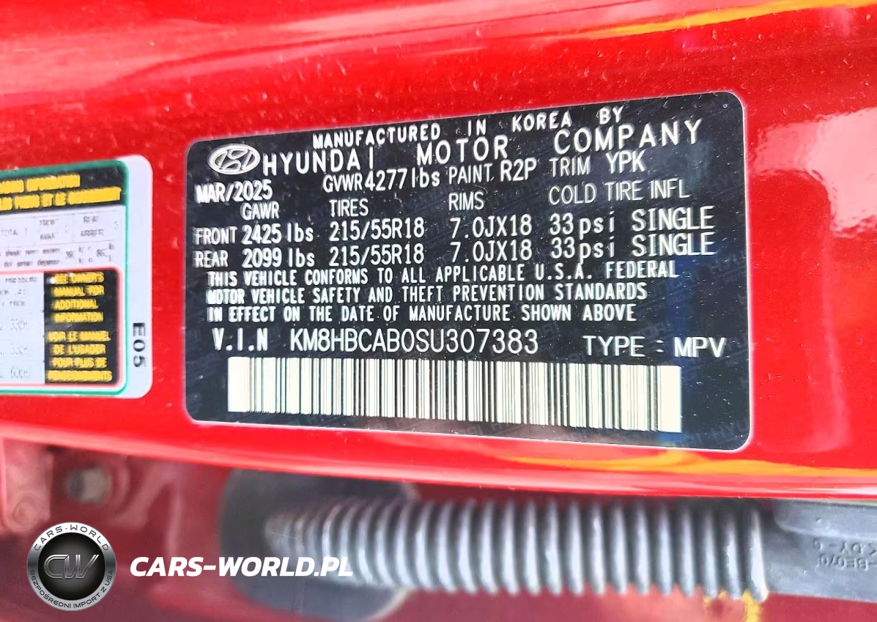 2025 Hyundai Kona Sel VIN:KM8HBCAB0SU307383 - 14