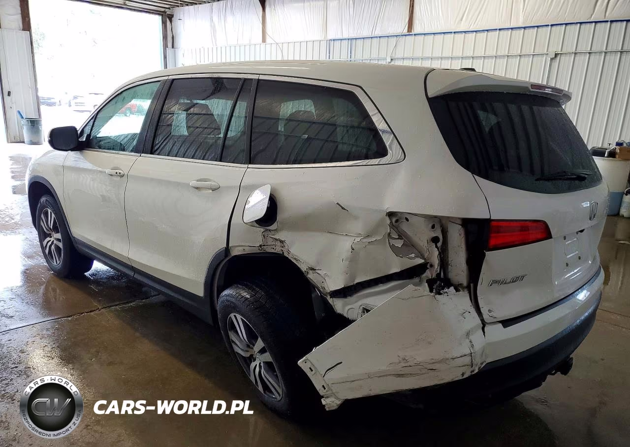 2016 Honda Pilot Exl VIN:5FNYF6H53GB025782 - 2