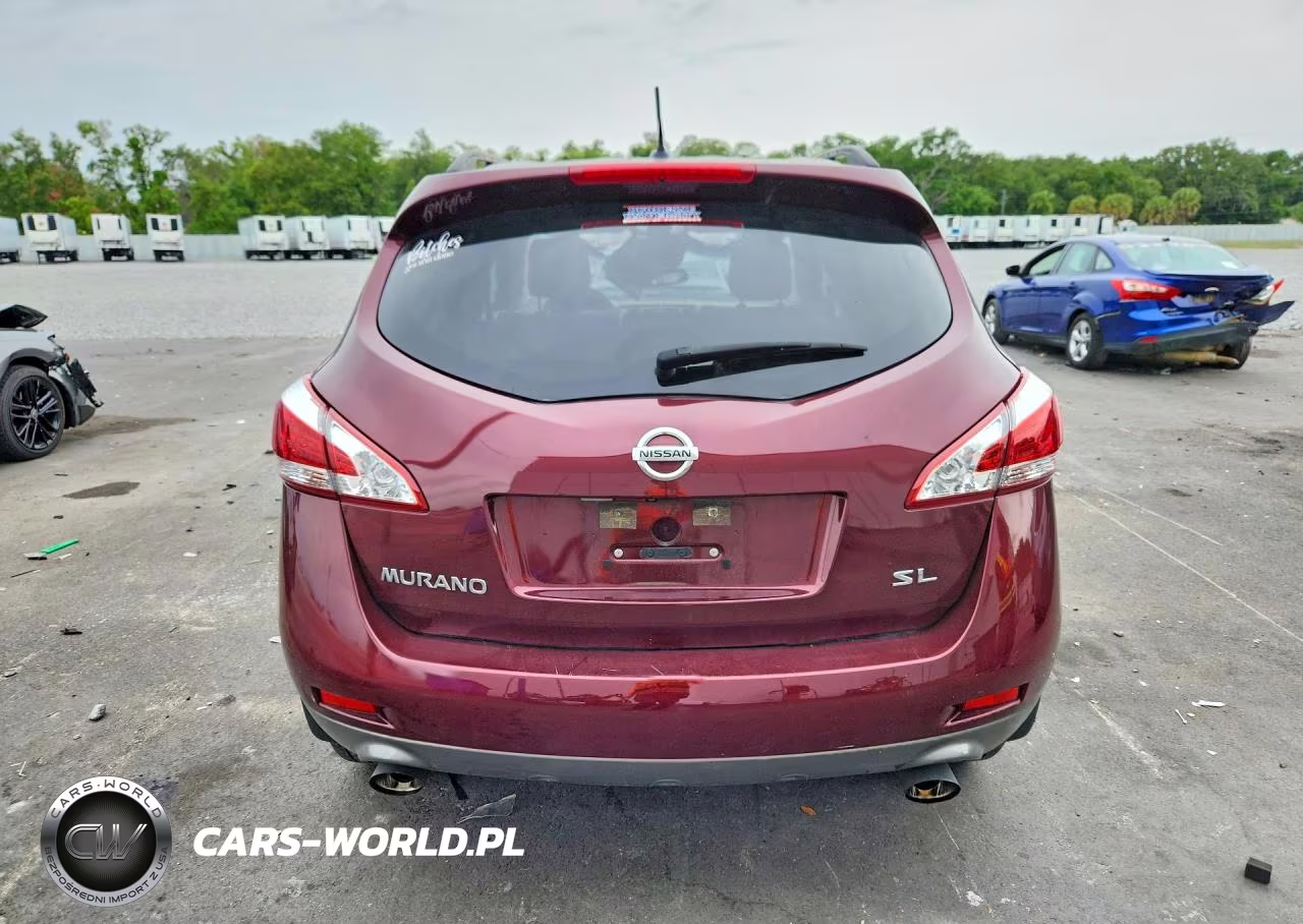 2012 Nissan Murano S VIN:JN8AZ1MU4CW106258 - 6
