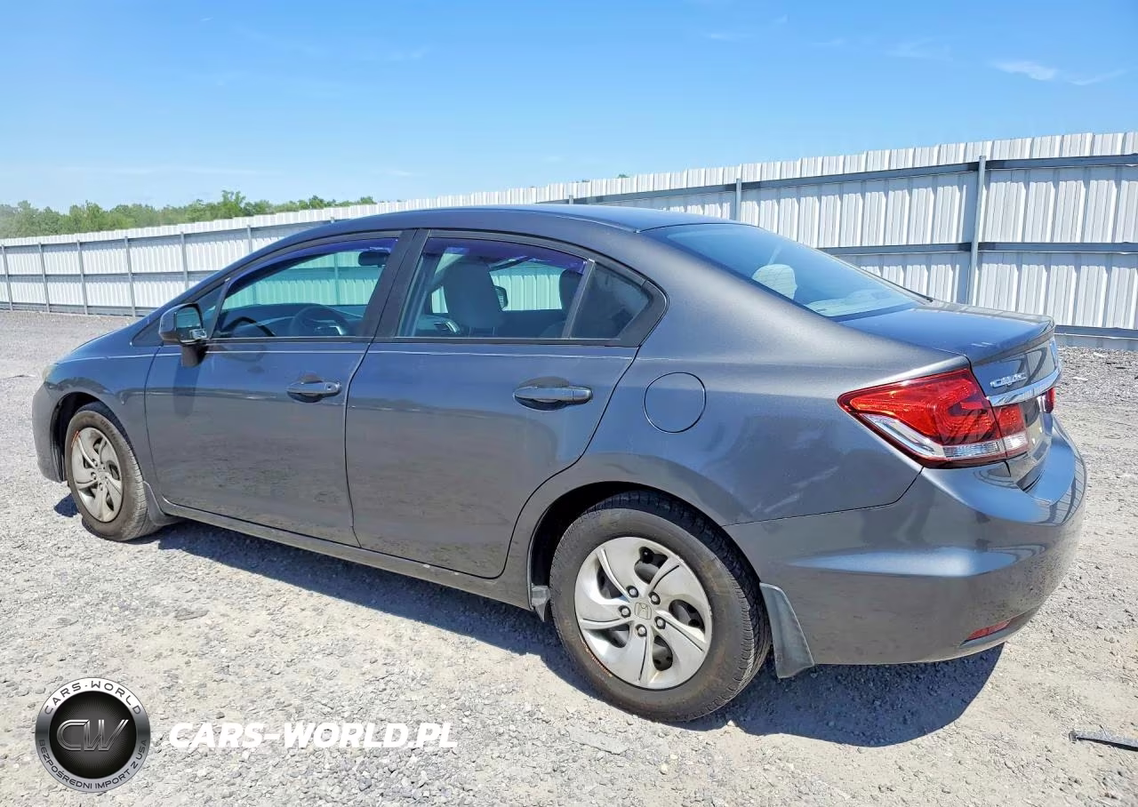 2013 Honda Civic Lx VIN:2HGFB2F54DH557757 - 2