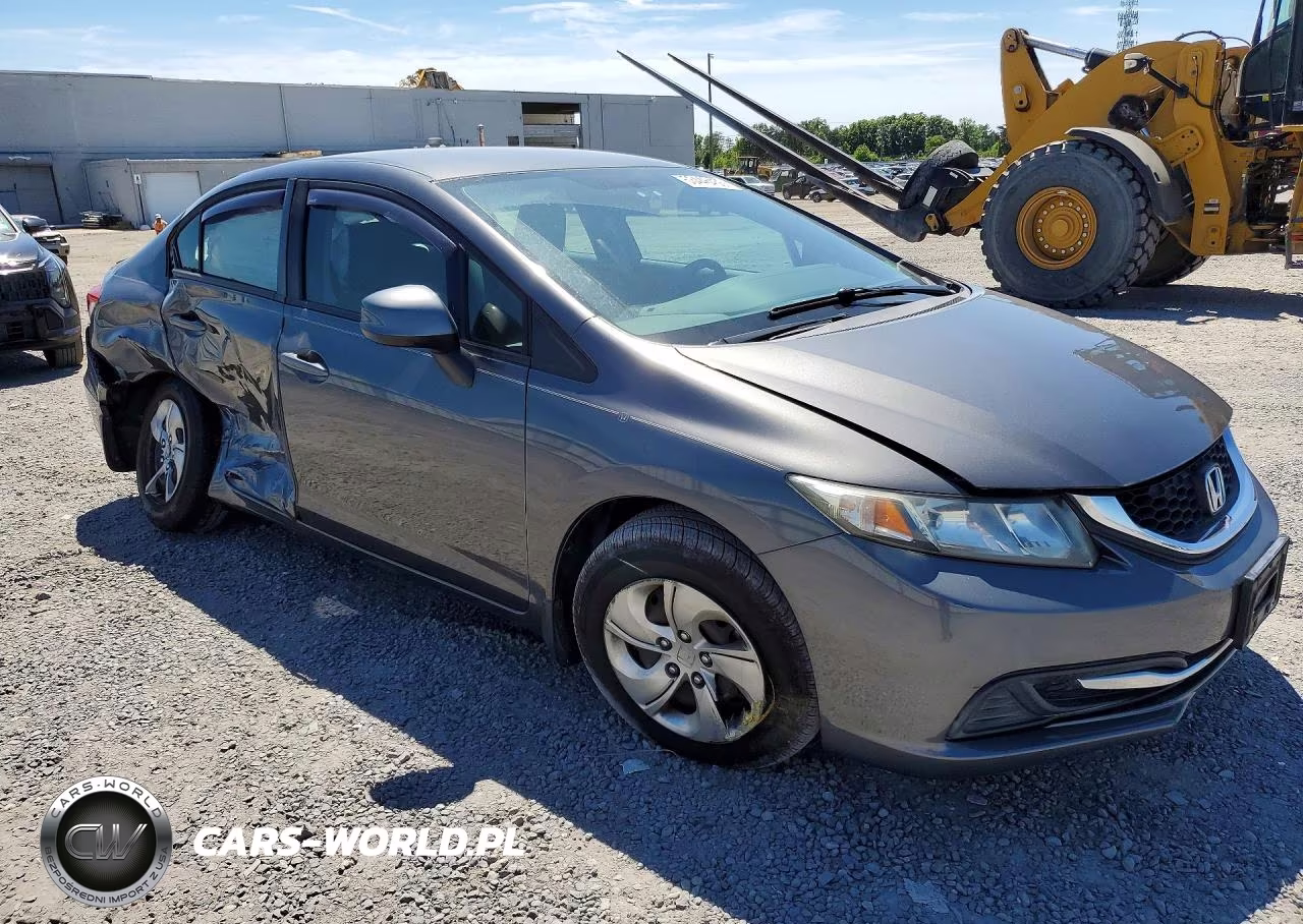 2013 Honda Civic Lx VIN:2HGFB2F54DH557757 - 4