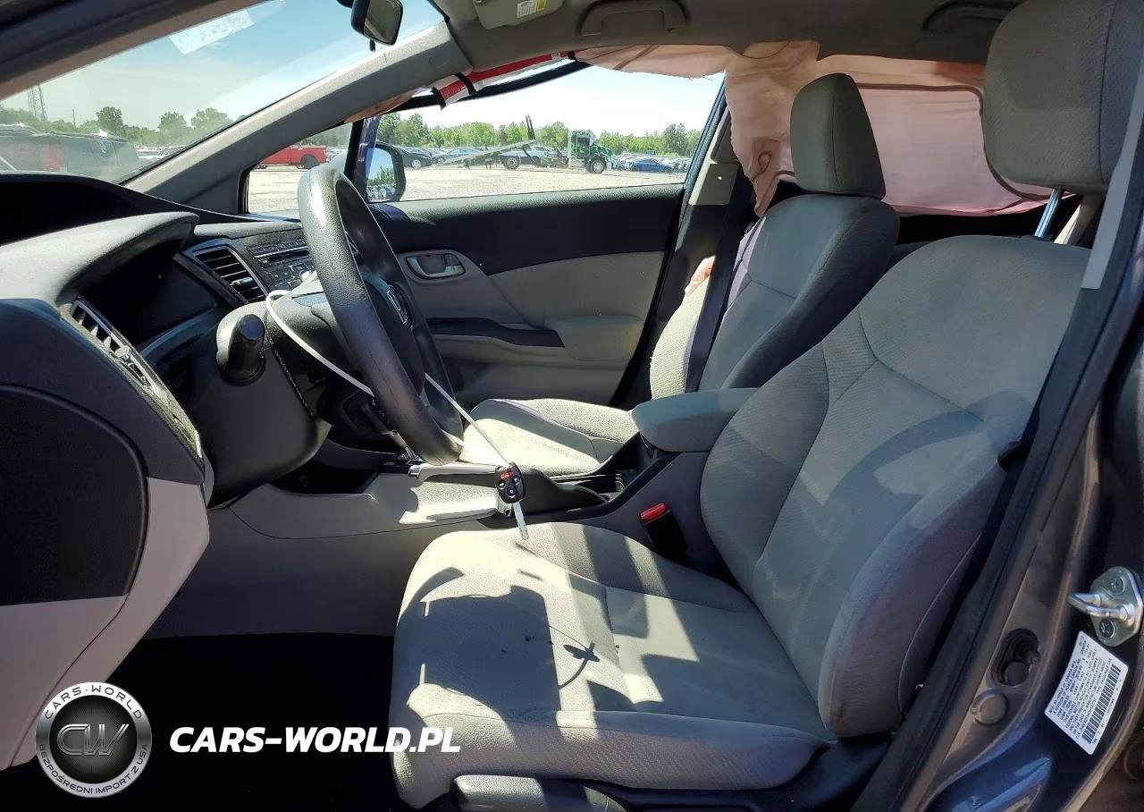 2013 Honda Civic Lx VIN:2HGFB2F54DH557757 - 7
