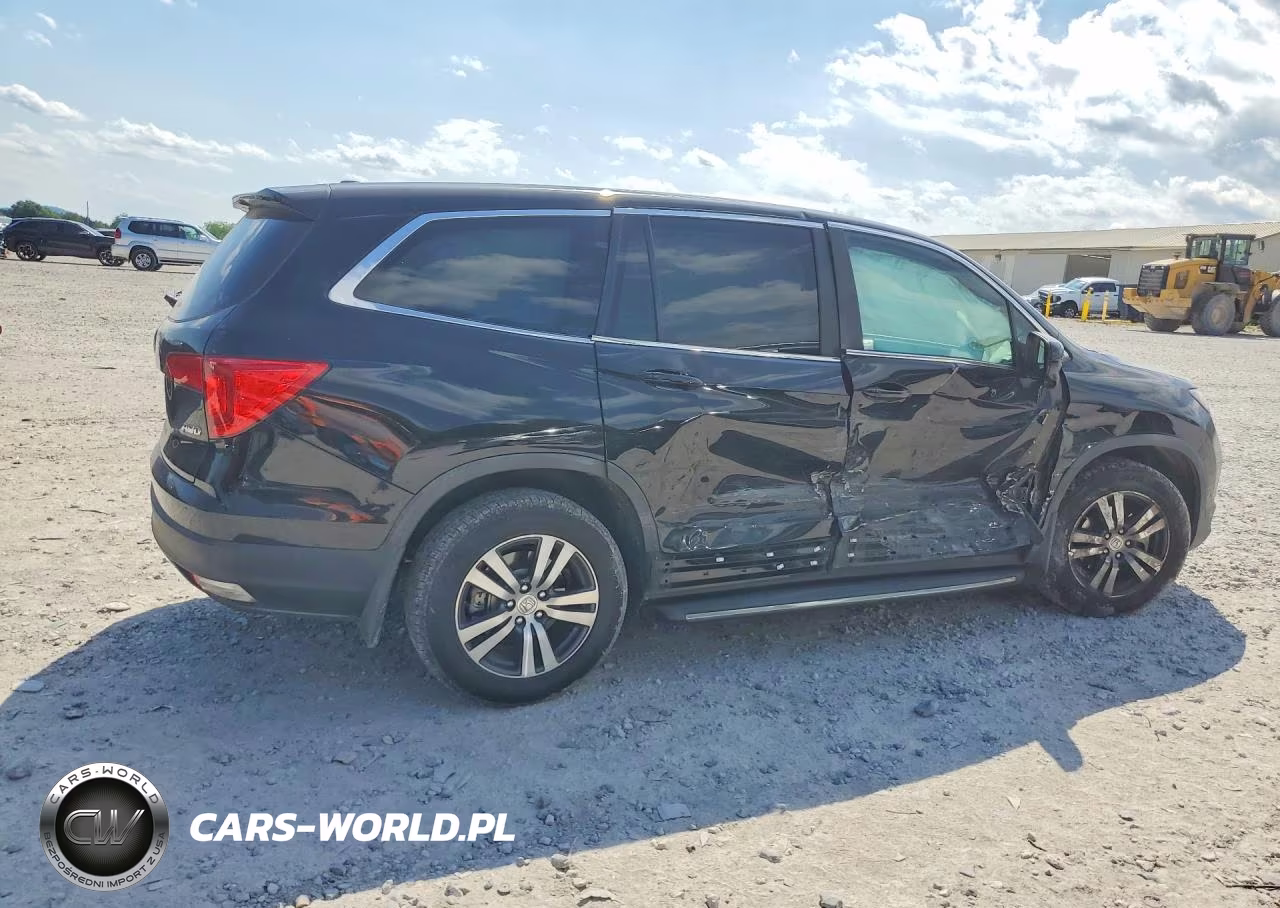 2017 Honda Pilot Exl VIN:5FNYF6H86HB069173 - 3