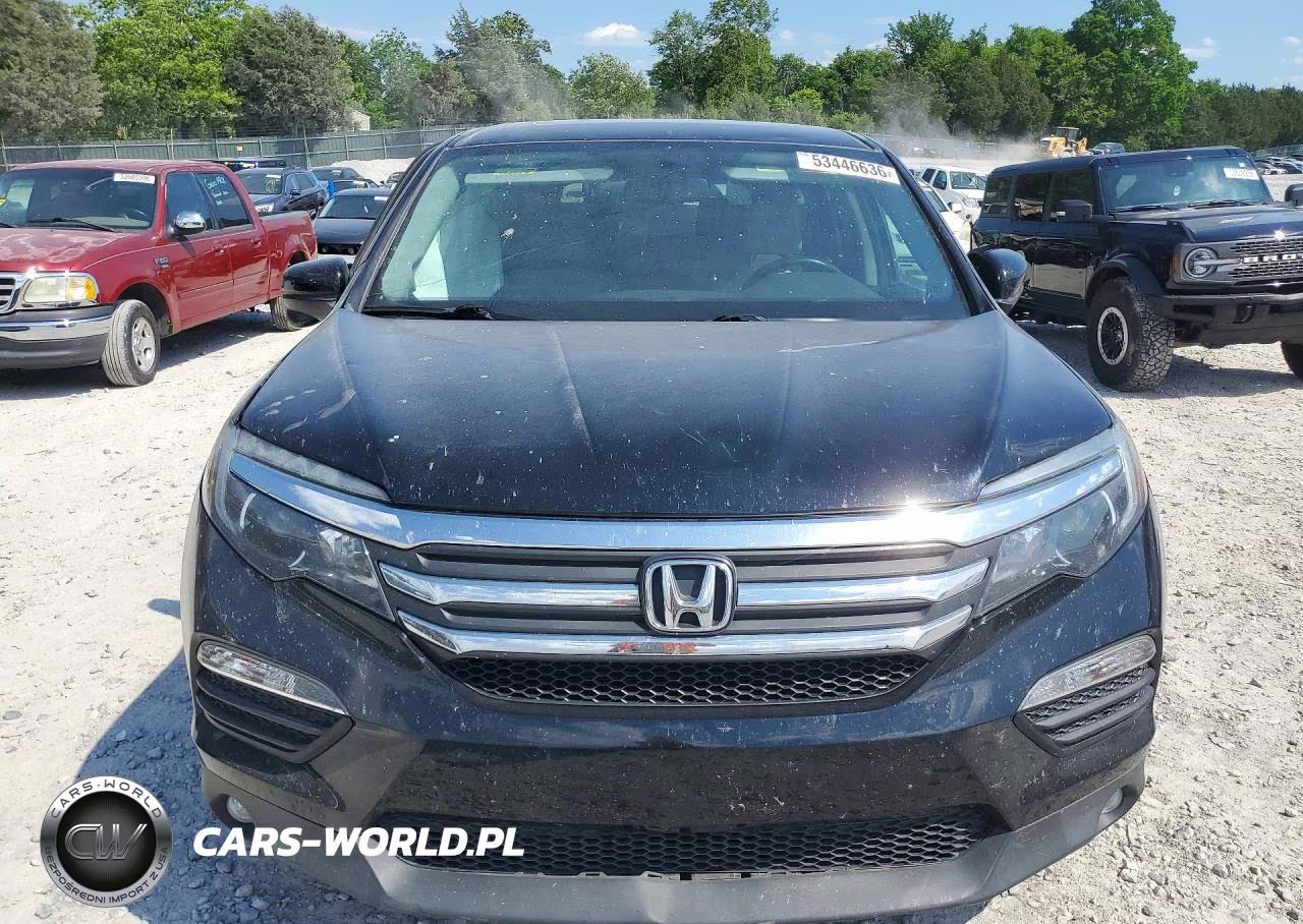 2017 Honda Pilot Exl VIN:5FNYF6H86HB069173 - 5