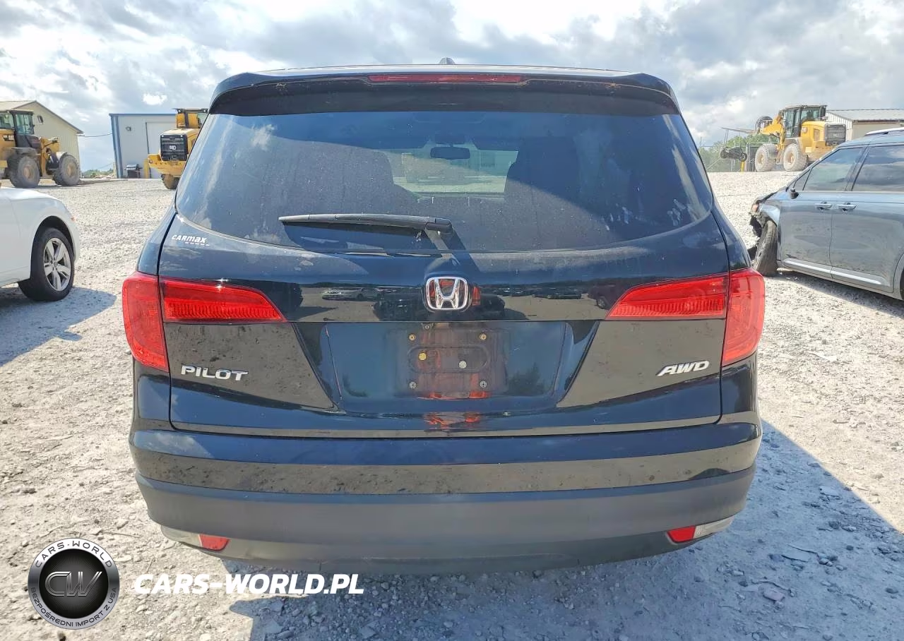2017 Honda Pilot Exl VIN:5FNYF6H86HB069173 - 6