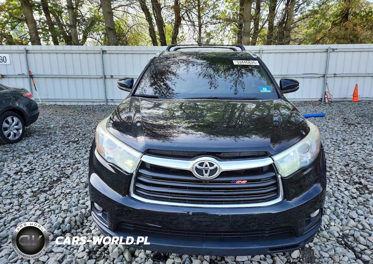 2016 Toyota Highlander Xle VIN:5TDJKRFH5GS280960 - 5