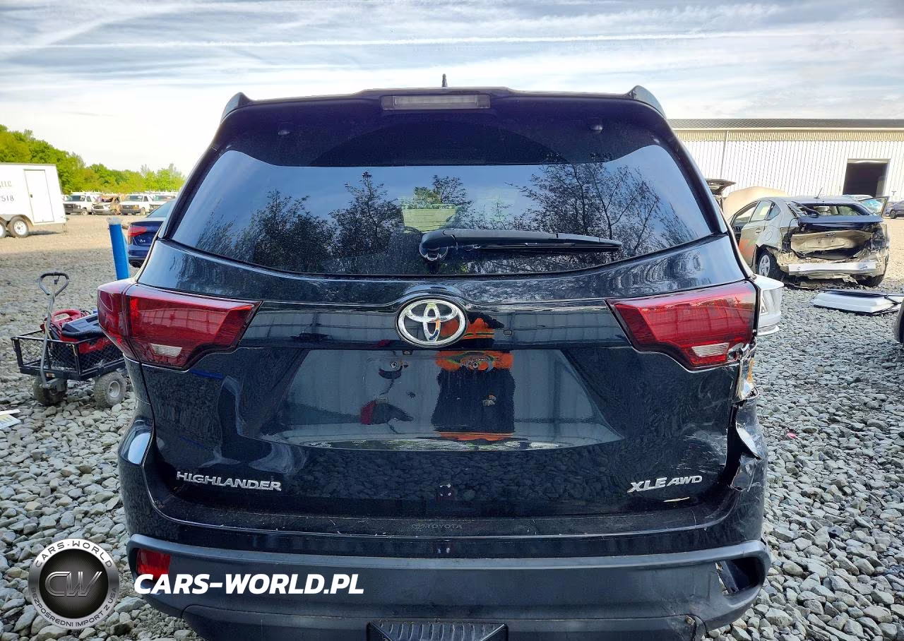 2016 Toyota Highlander Xle VIN:5TDJKRFH5GS280960 - 6