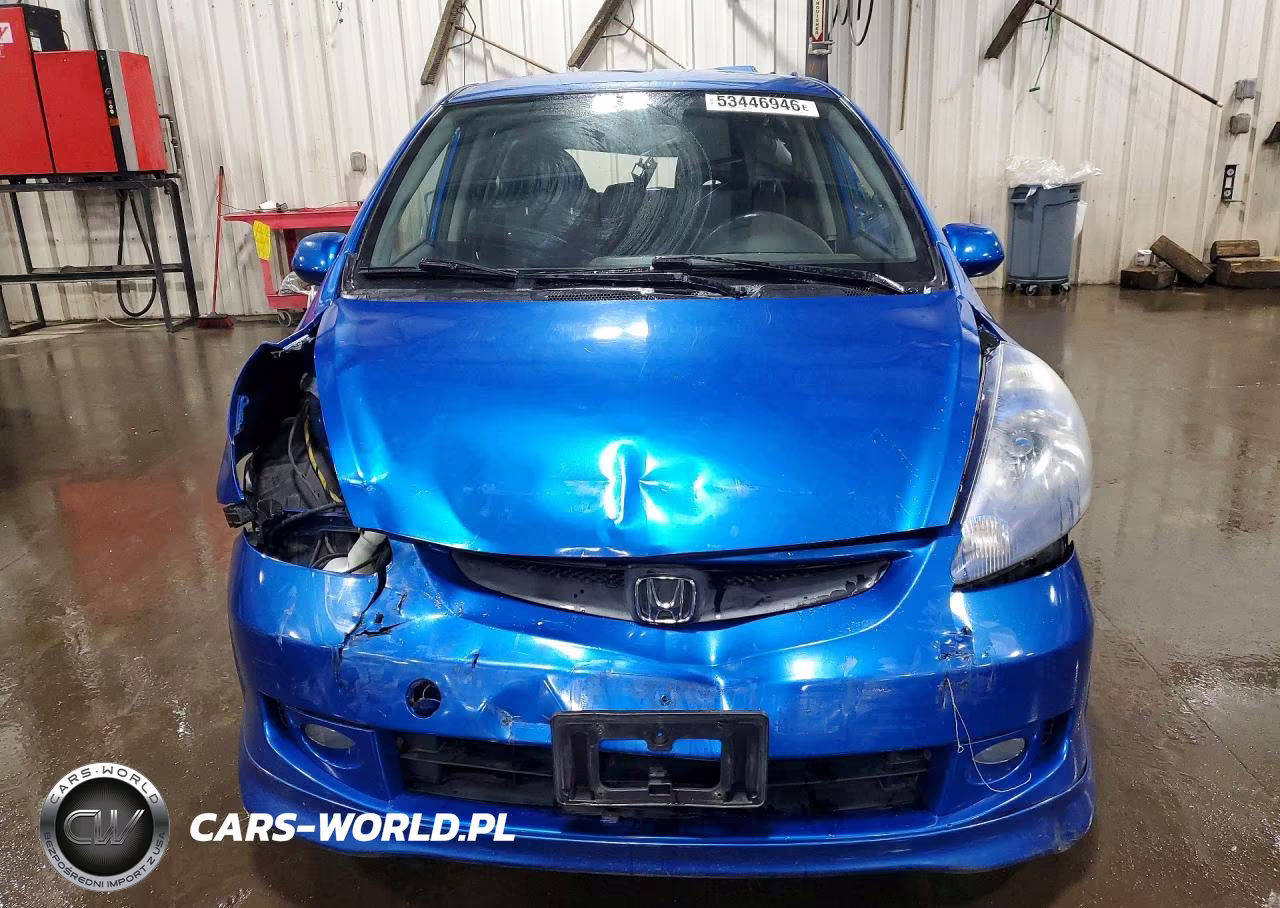 2008 Honda Fit Sport VIN:JHMGD386X8S024057 - 5
