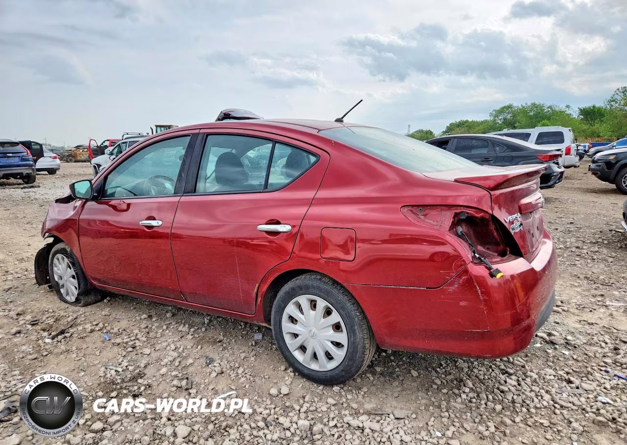 2019 Nissan Versa Sv VIN:3N1CN7AP7KL825853 - 2