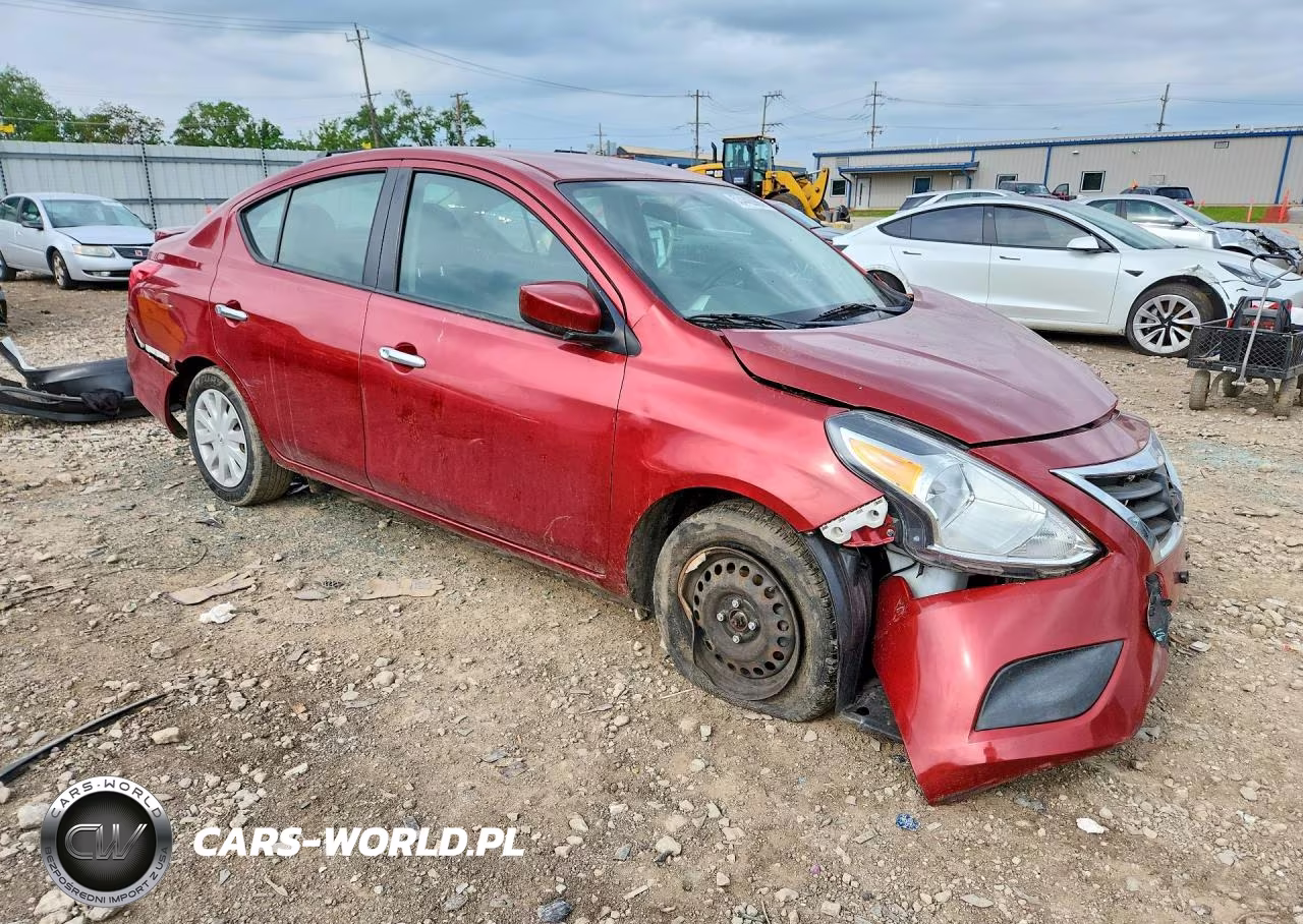 2019 Nissan Versa Sv VIN:3N1CN7AP7KL825853 - 4