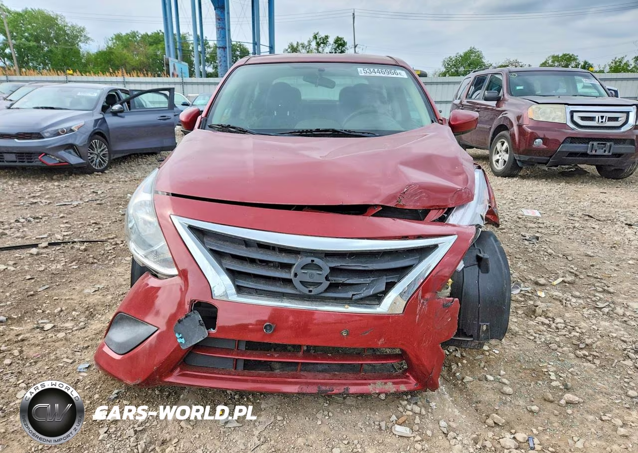 2019 Nissan Versa Sv VIN:3N1CN7AP7KL825853 - 5