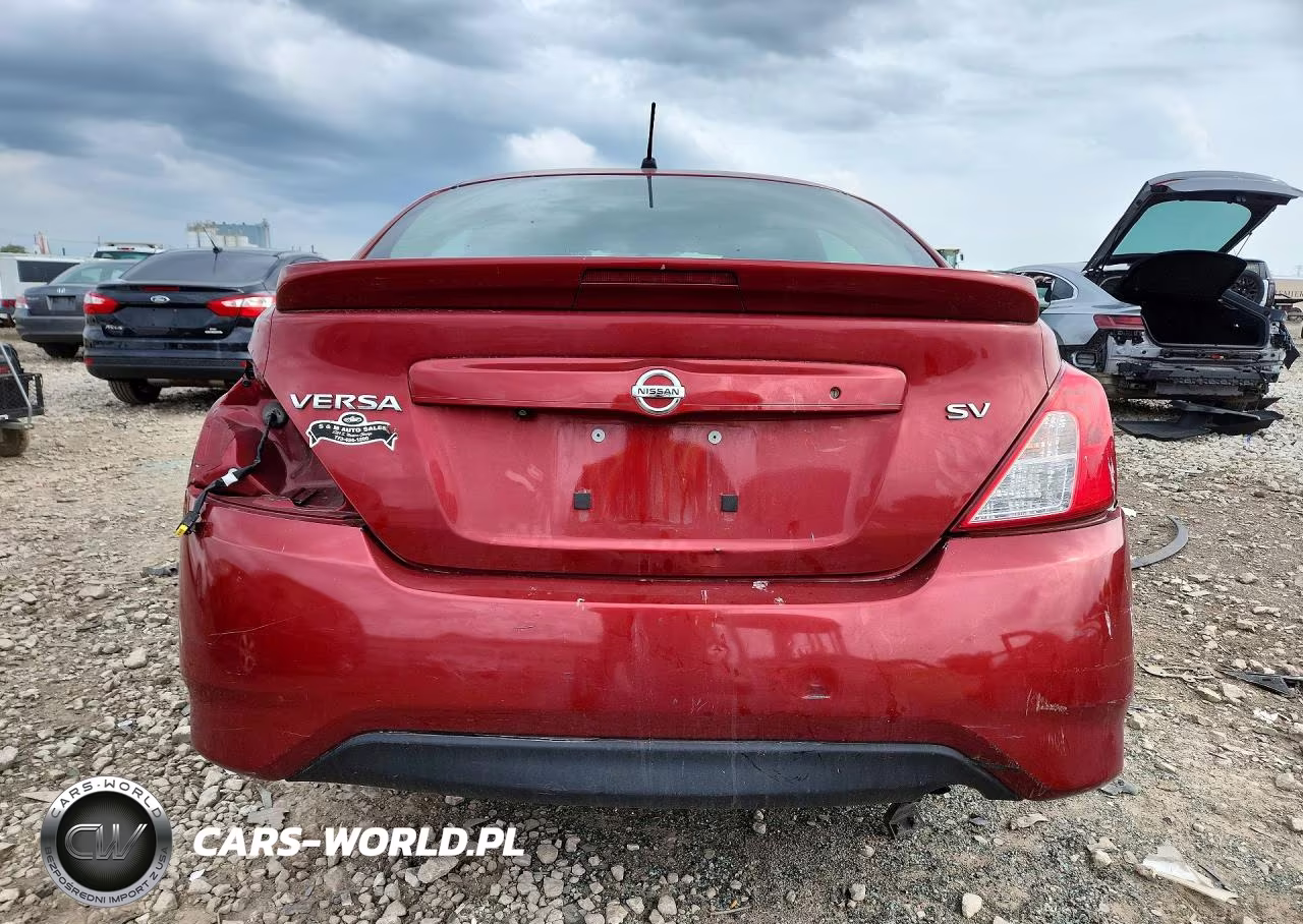 2019 Nissan Versa Sv VIN:3N1CN7AP7KL825853 - 6