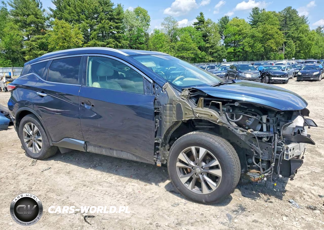 2015 Nissan Murano Sl VIN:5N1AZ2MH3FN226241 - 4