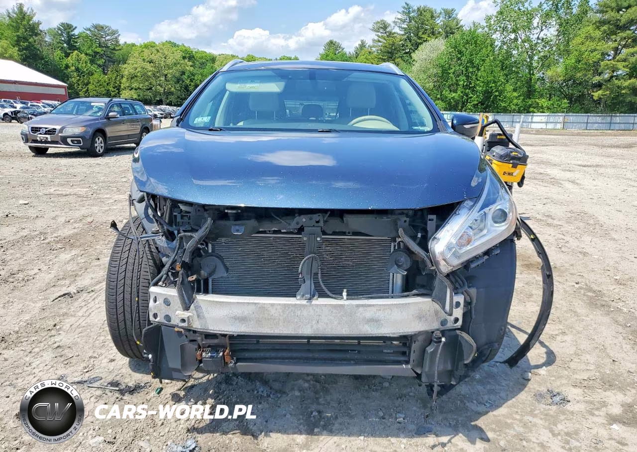 2015 Nissan Murano Sl VIN:5N1AZ2MH3FN226241 - 5