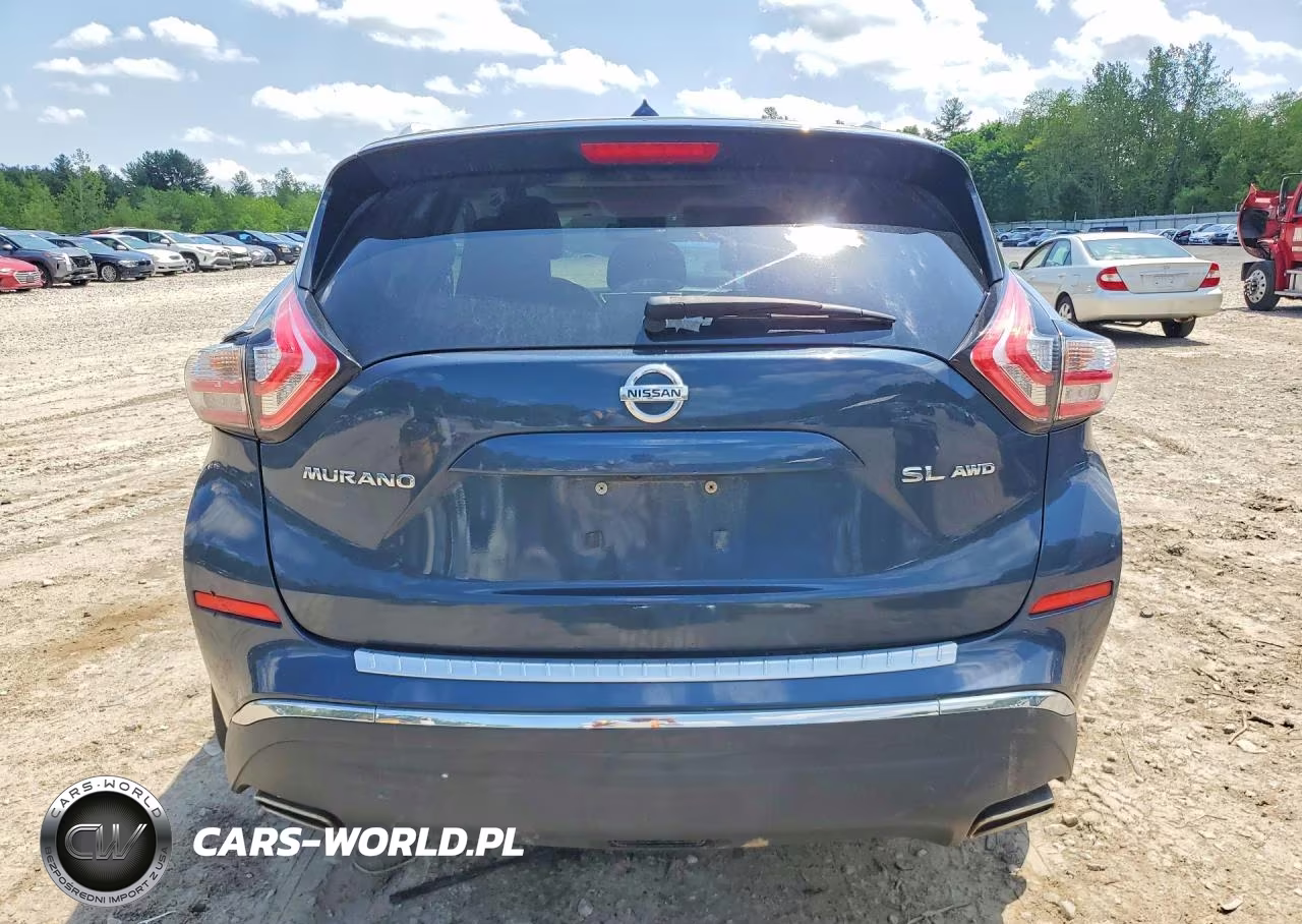2015 Nissan Murano Sl VIN:5N1AZ2MH3FN226241 - 6
