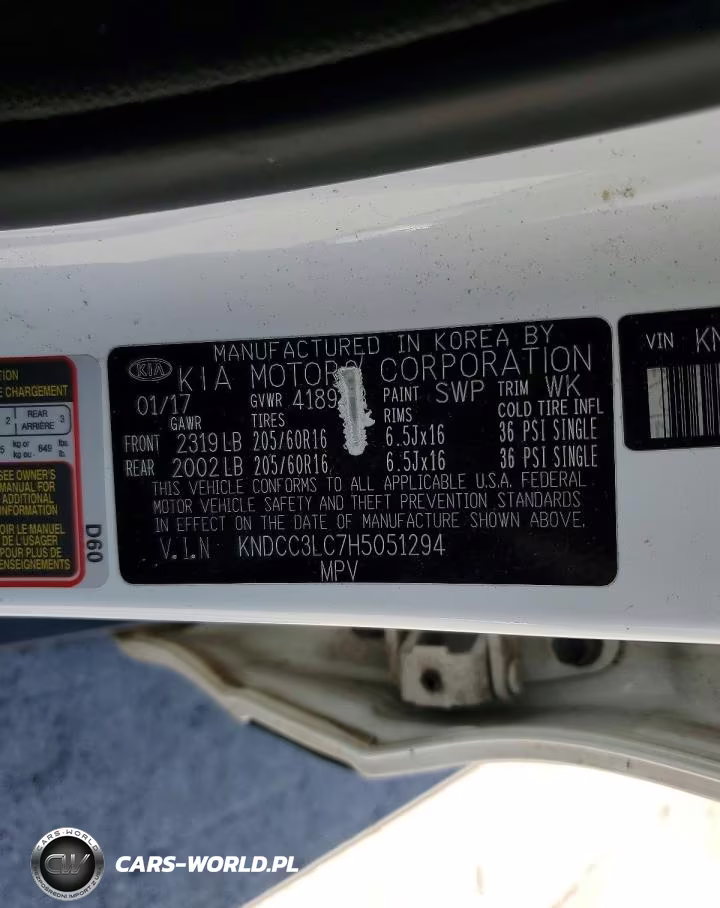 2017 Kia Niro Ex VIN:KNDCC3LC7H5051294 - 13