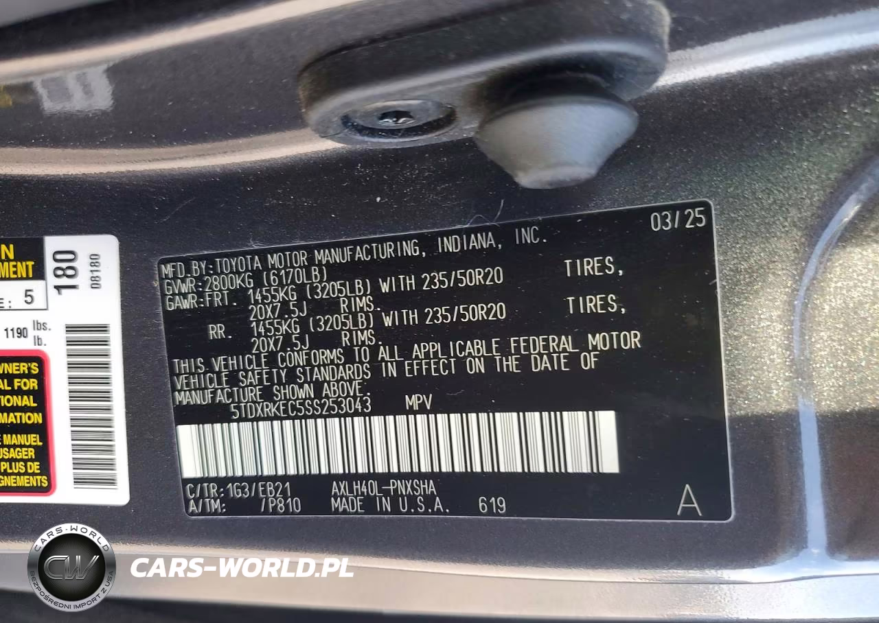 2025 Toyota Sienna Xse 7-Passenger VIN:5TDXRKEC5SS253043 - 13