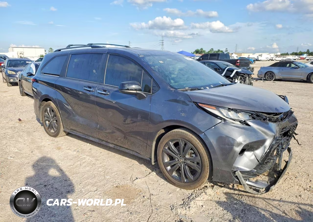 2025 Toyota Sienna Xse 7-Passenger VIN:5TDXRKEC5SS253043 - 4