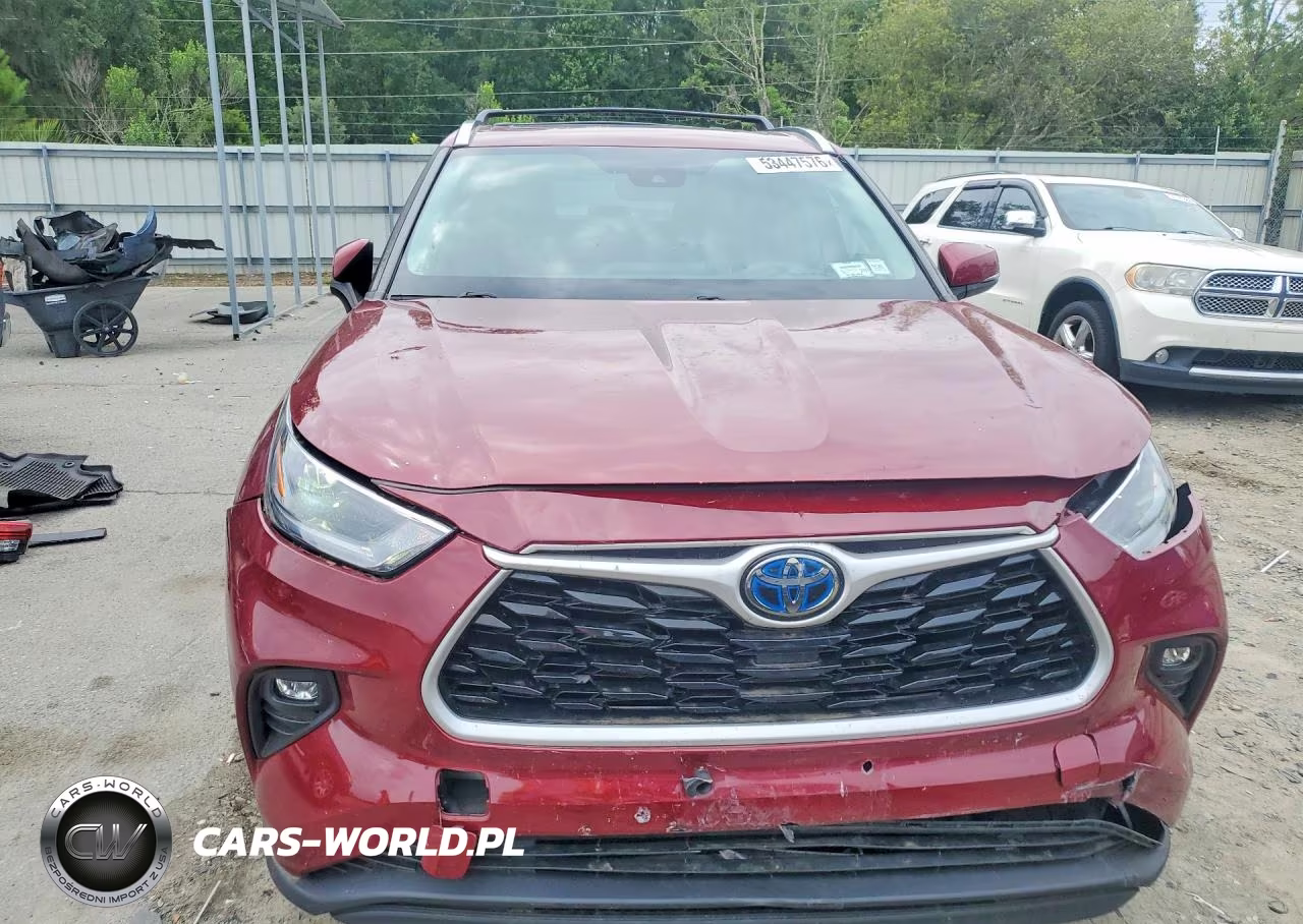 2021 Toyota Highlander Hybrid Xle VIN:5TDGBRCH6MS522679 - 5