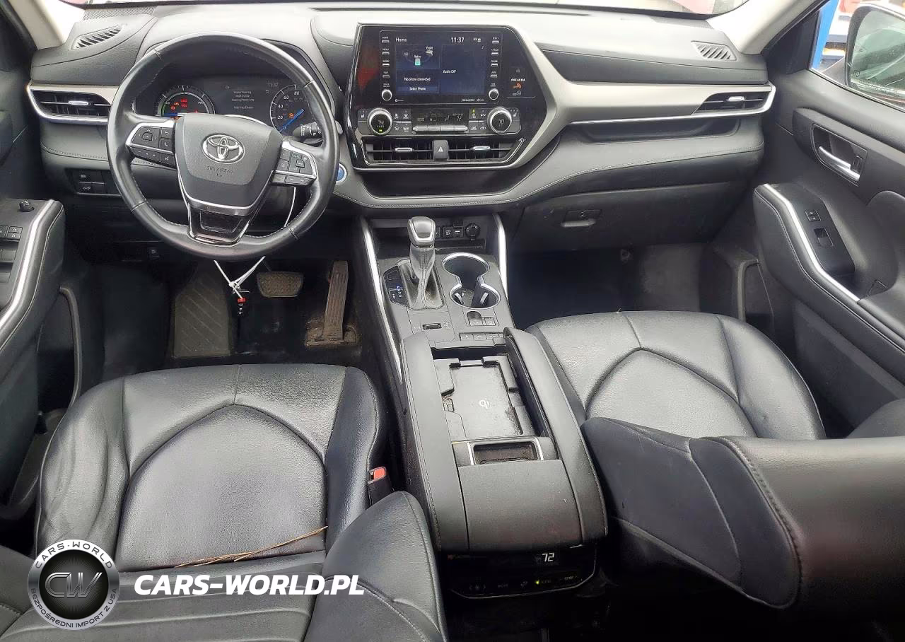 2021 Toyota Highlander Hybrid Xle VIN:5TDGBRCH6MS522679 - 8