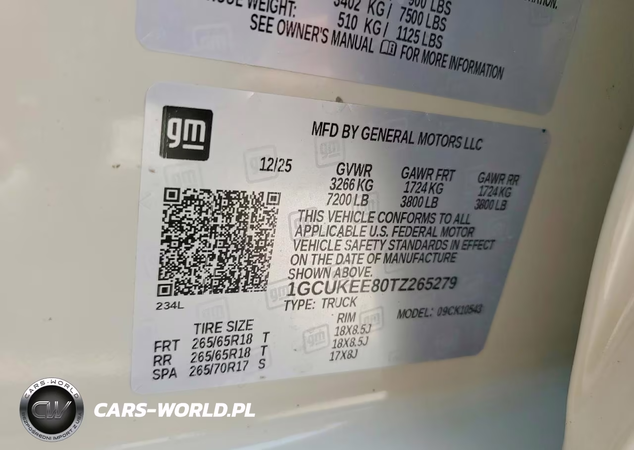 2026 Chevrolet Silverado K1500 Rst VIN:1GCUKEE80TZ265279 - 12