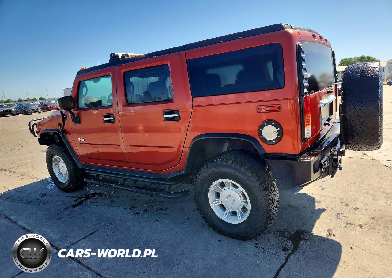 2003 Hummer H2 VIN:5GRGN23U43H106983 - 2