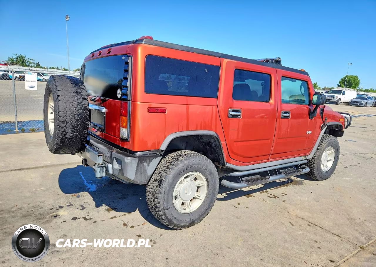 2003 Hummer H2 VIN:5GRGN23U43H106983 - 3