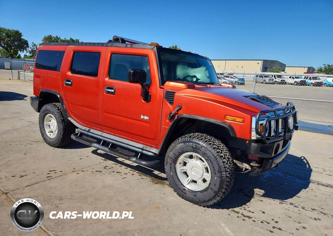 2003 Hummer H2 VIN:5GRGN23U43H106983 - 4