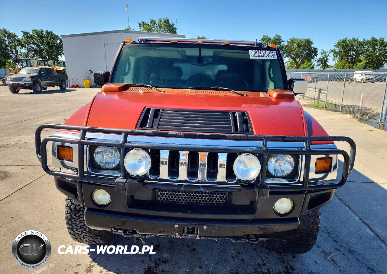 2003 Hummer H2 VIN:5GRGN23U43H106983 - 5