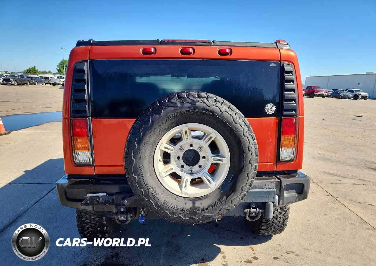 2003 Hummer H2 VIN:5GRGN23U43H106983 - 6