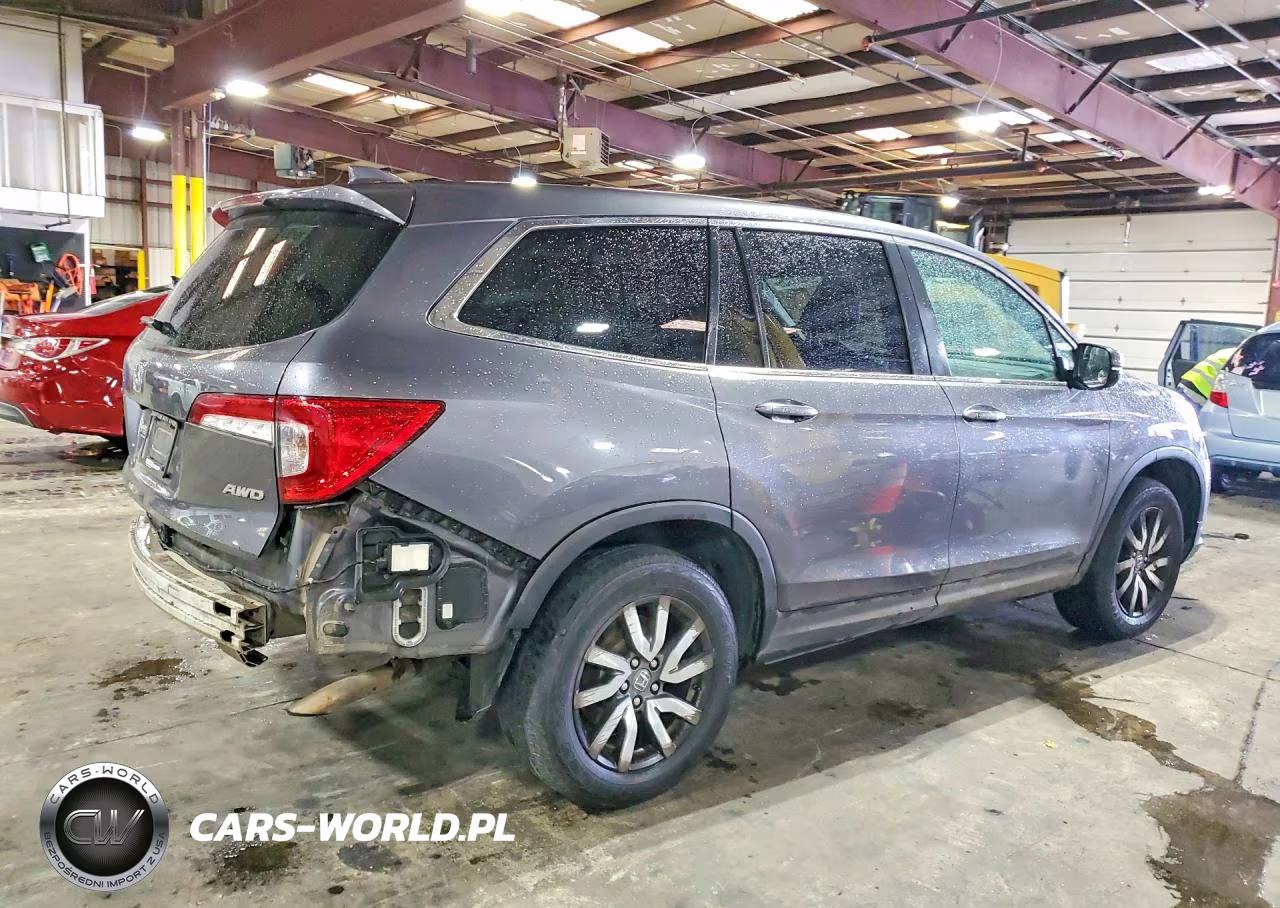 2019 Honda Pilot Exl VIN:5FNYF6H5XKB051675 - 3