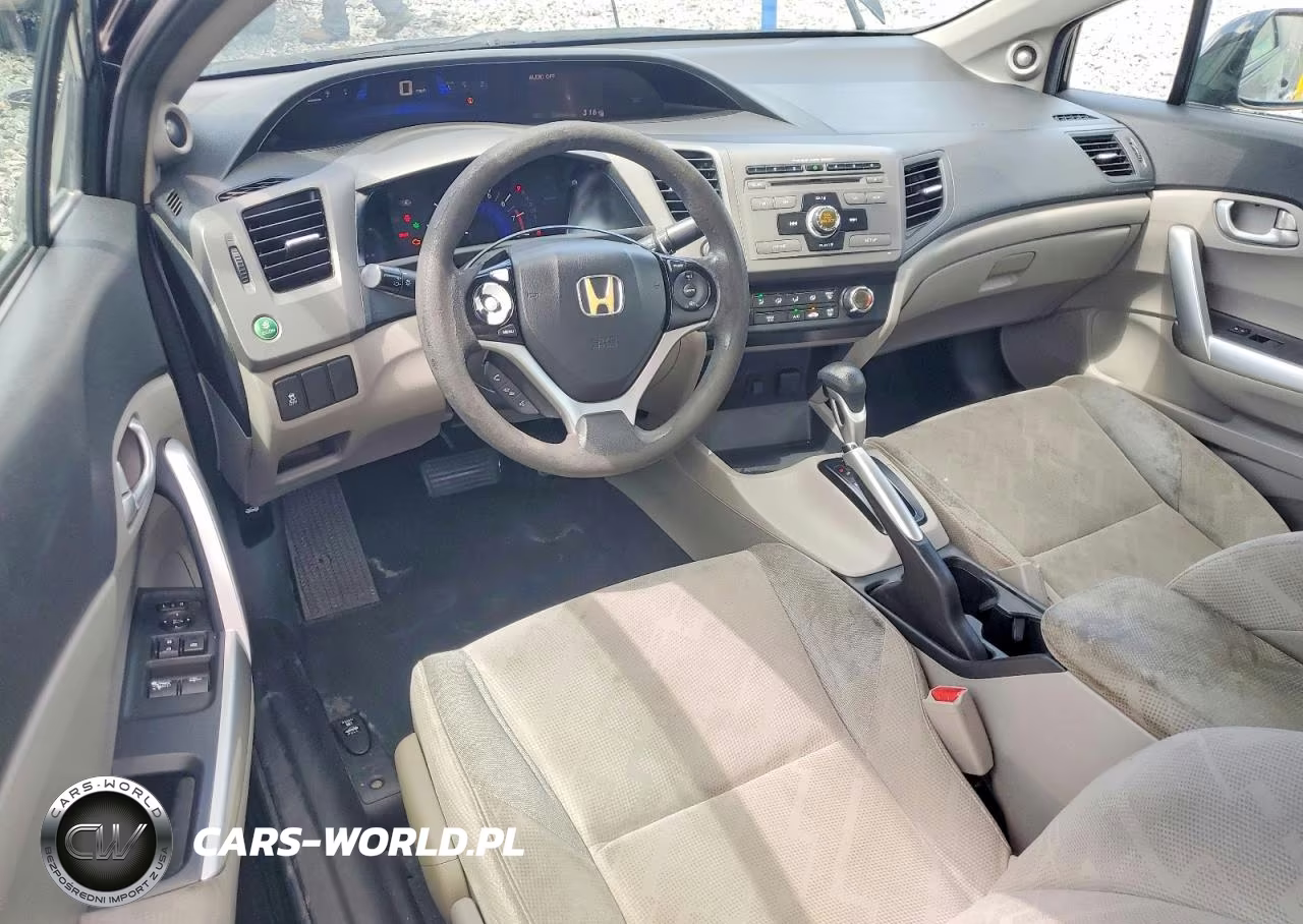 2012 Honda Civic Ex VIN:2HGFG3B82CH516940 - 8