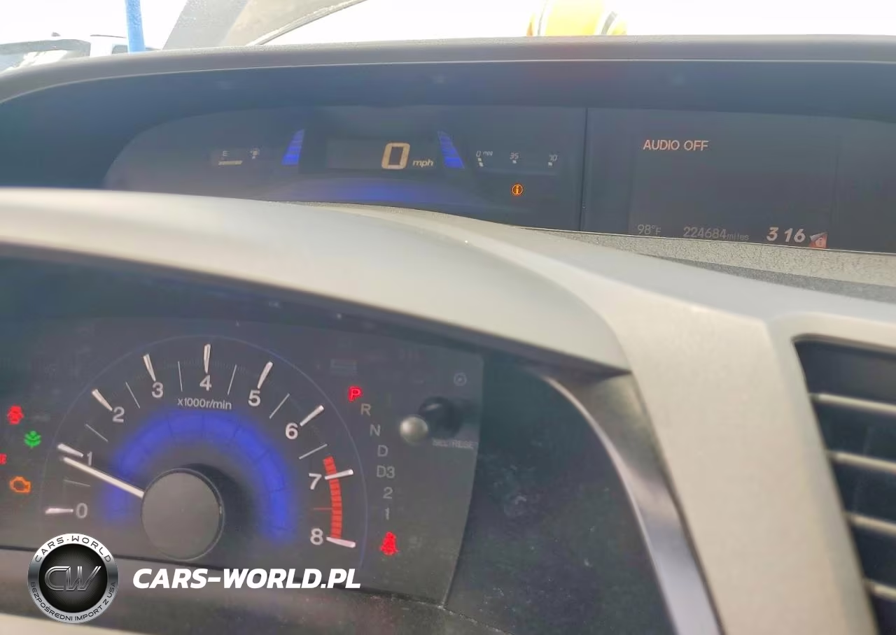 2012 Honda Civic Ex VIN:2HGFG3B82CH516940 - 9
