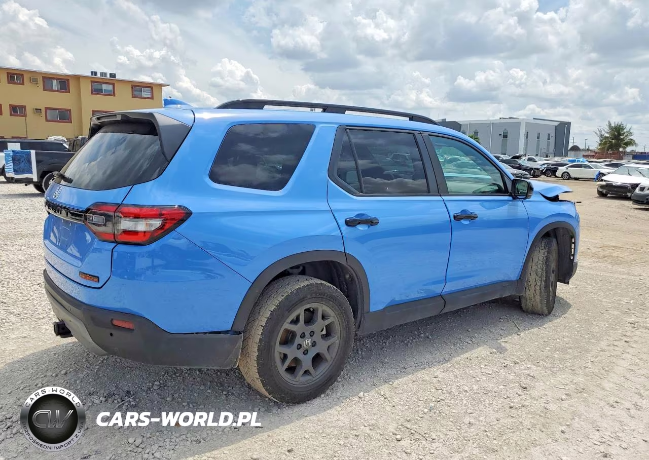 2025 Honda Pilot Trailsport VIN:5FNYG1H63SB104483 - 3